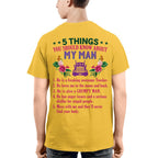 5 Things You Should Know - Trucker Husband Humor T-Shirt, Hoodie & More - grunx260804-0050