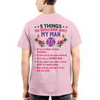 5 Things You Should Know - Firefighter Husband Humor T-Shirt, Hoodie & More - grunx260804-0042