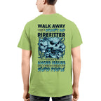 Grumpy Old Pipefitter Apparel - Skull Anger Issues T-Shirt, Hoodie & More - grunx260804-0173
