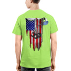 American Pride Machinist Apparel - USA Flag T-Shirt, Hoodie & More - grunx260804-0155