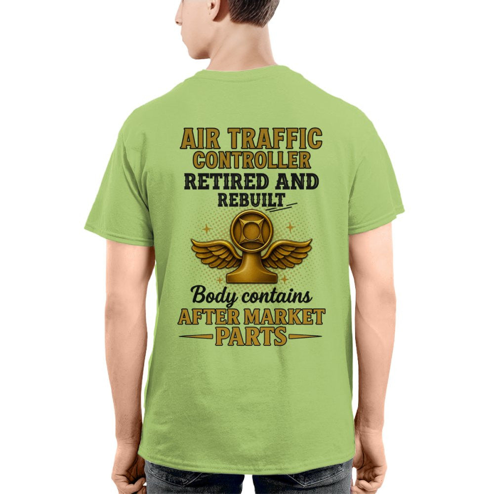 Air Traffic Controller Retired Rebuilt - Funny T-Shirt, Hoodie & More - grunx260804-0084