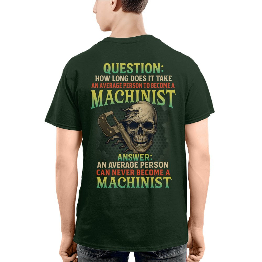 Average Person Can't Be Machinist Apparel - Skull Wrench T-Shirt Hoodie & More - grunx260804-0233