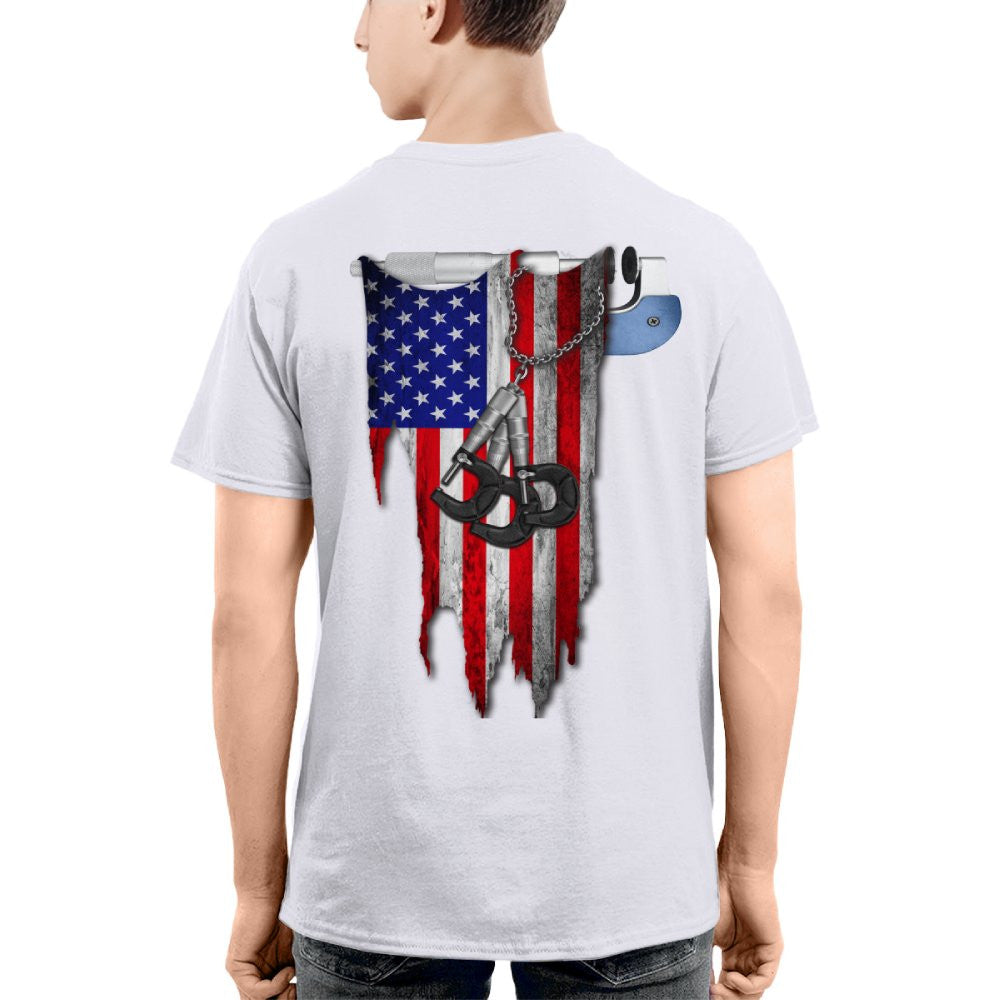 American Pride Machinist Apparel - USA Flag T-Shirt, Hoodie & More - grunx260804-0155
