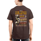 Anger Issues Tow Truck Operator Apparel - Skull Attitude T-Shirt, Hoodie & More - grunx260804-0172