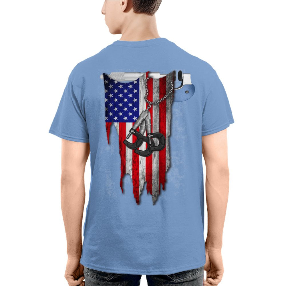 American Pride Machinist Apparel - USA Flag T-Shirt, Hoodie & More - grunx260804-0155