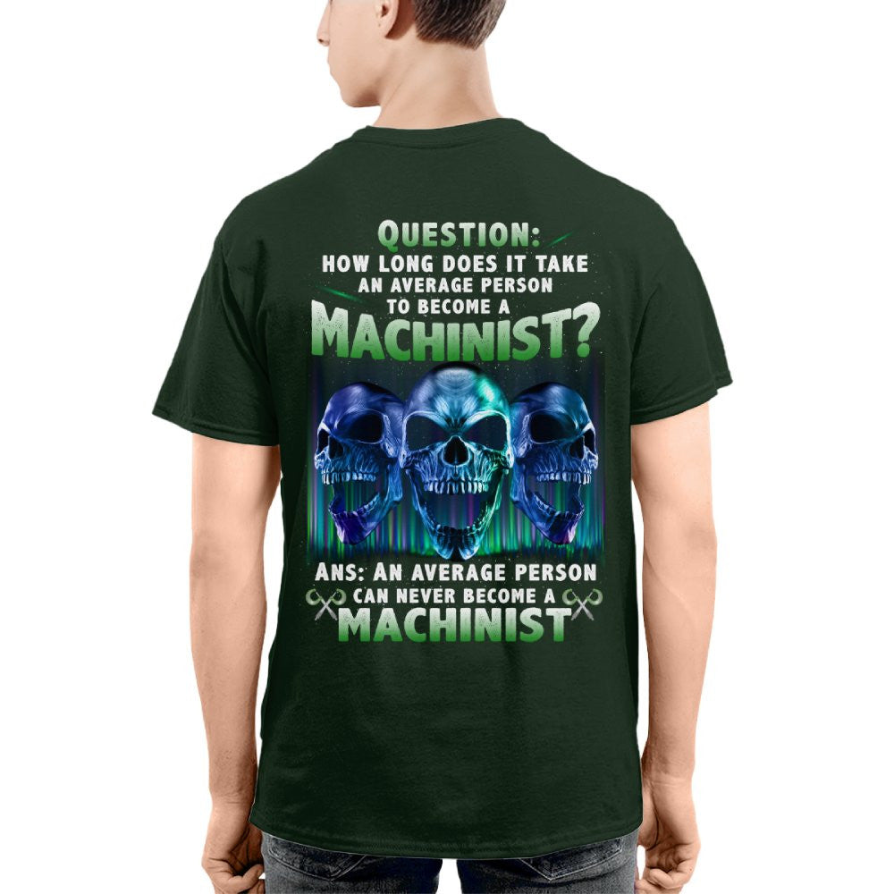 Average Person Can't Be Machinist Apparel - Skull Trade Pride T-Shirt, Hoodie & More - grunx260804-0232