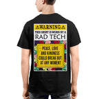 Warning Peace Love - Rad Tech Kindness Shirt T-Shirt Hoodie & More - grunx260804-0194
