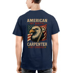 American By Birth Carpenter By Choice - Patriotic Carpenter T-Shirt, Hoodie & More - grunx260804-0124