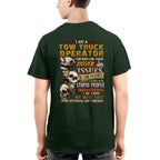 Anger Issues Tow Truck Operator Apparel - Skull Attitude T-Shirt, Hoodie & More - grunx260804-0172
