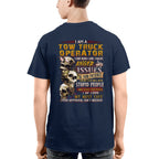 Anger Issues Tow Truck Operator Apparel - Skull Attitude T-Shirt, Hoodie & More - grunx260804-0172