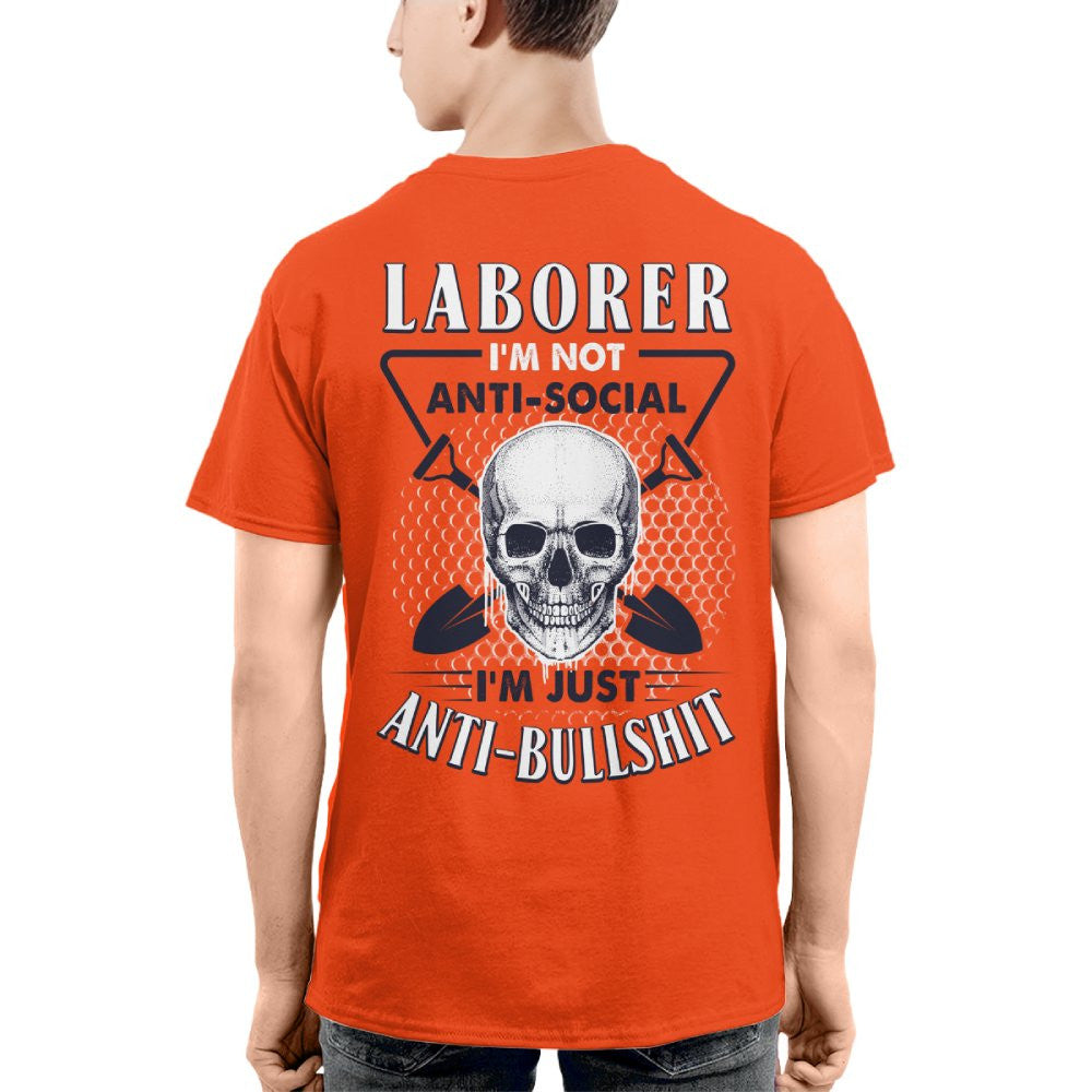 Anti-Social Laborer - Anti-Bullshit T-Shirt, Hoodie & More - grunx260804-0189