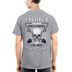 Anti-Social Laborer - Anti-Bullshit T-Shirt, Hoodie & More - grunx260804-0189