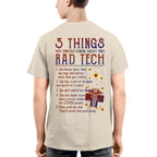 Rad Tech Warning - 5 Things You Should Know Funny T-Shirt, Hoodie & More - grunx260804-0059