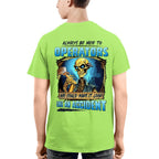 Always Be Nice To Operators Apparel - Skull Humor T-Shirt, Hoodie & More - grunx260804-0114