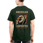 American By Birth Carpenter By Choice - Patriotic Carpenter T-Shirt, Hoodie & More - grunx260804-0124