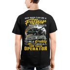 Any Man Can Be A Father - Tow Truck Operator Daddy Pride T-Shirt, Hoodie & More - grunx260804-0192