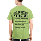 5 Things You Should Know About My Husband Mechanic Apparel - Funny Gift T-Shirt, Hoodie & More - grunx260804-0024