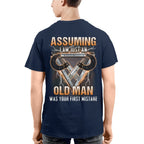 Assuming I'm Just An Old Man - Machinist Veteran Pride T-Shirt, Hoodie & More - grunx260804-0221