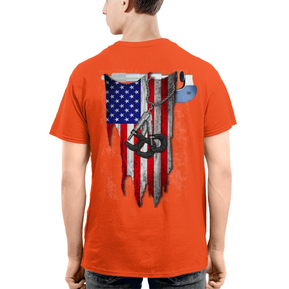 American Pride Machinist Apparel - USA Flag T-Shirt, Hoodie & More - grunx260804-0155