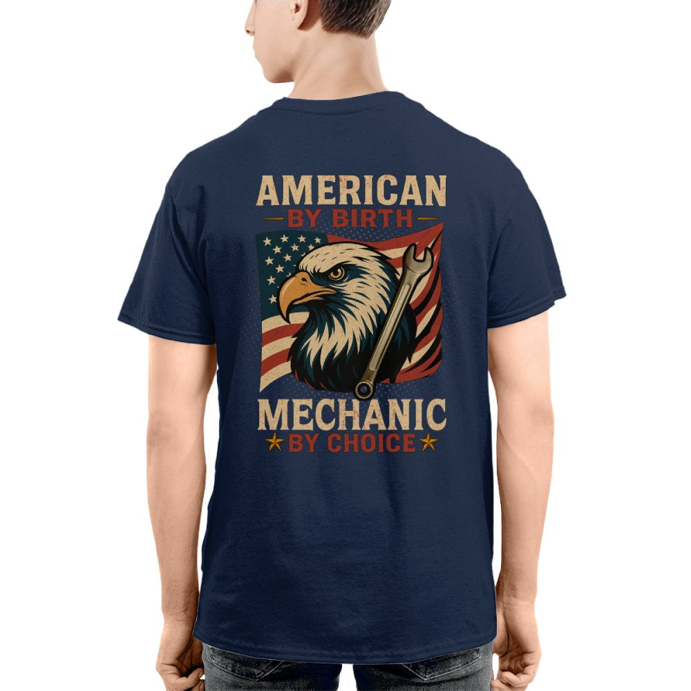 American By Birth Mechanic By Choice - Patriotic Mechanic T-Shirt, Hoodie & More - grunx260804-0136