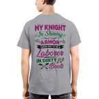 Laborer Knight In Shining Armor - Dirty Boots T-Shirt, Hoodie & More - grunx260804-0201
