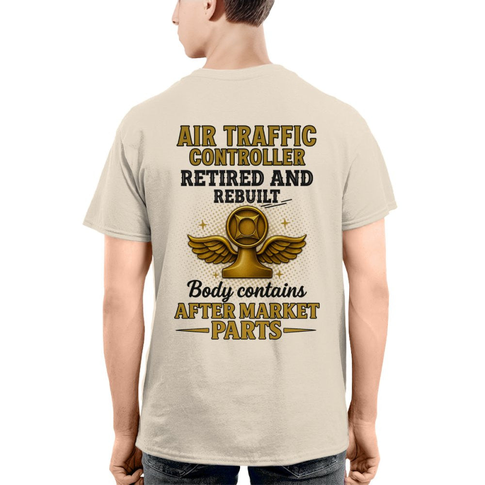 Air Traffic Controller Retired Rebuilt - Funny T-Shirt, Hoodie & More - grunx260804-0084