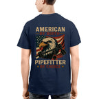 American By Birth Apparel - Pipefitter By Choice USA T-Shirt Hoodie & More - grunx260804-0122