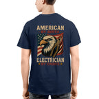 American By Birth Electrician By Choice - Patriotic Electrician T-Shirt, Hoodie & More - grunx260804-0126