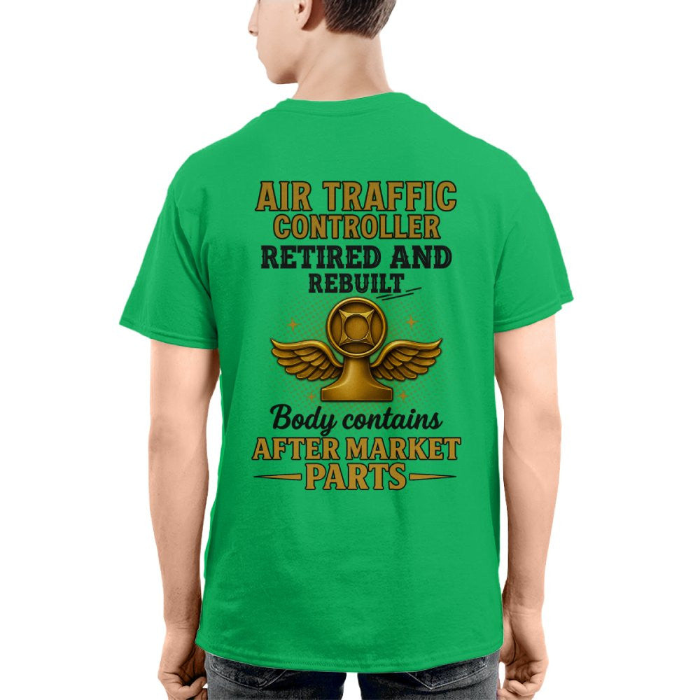 Air Traffic Controller Retired Rebuilt - Funny T-Shirt, Hoodie & More - grunx260804-0084