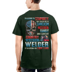Allergic To Stupidity Welder T-Shirts Hoodies Sweatshirts Long Sleeves - grunx260804-0093