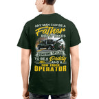 Any Man Can Be A Father - Tow Truck Operator Daddy Pride T-Shirt, Hoodie & More - grunx260804-0192