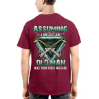 Assuming I'm Just An Old Man Welder Apparel - Torch Tool T-Shirt Hoodie & More - grunx260804-0224