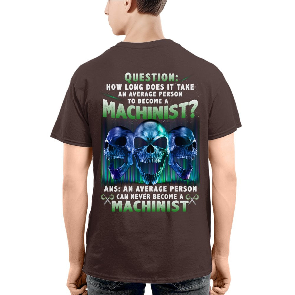 Average Person Can't Be Machinist Apparel - Skull Trade Pride T-Shirt, Hoodie & More - grunx260804-0232
