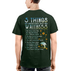 5 Things About This Waitress Apparel - Funny Warning Quote T-Shirt, Hoodie & More - grunx260804-0016
