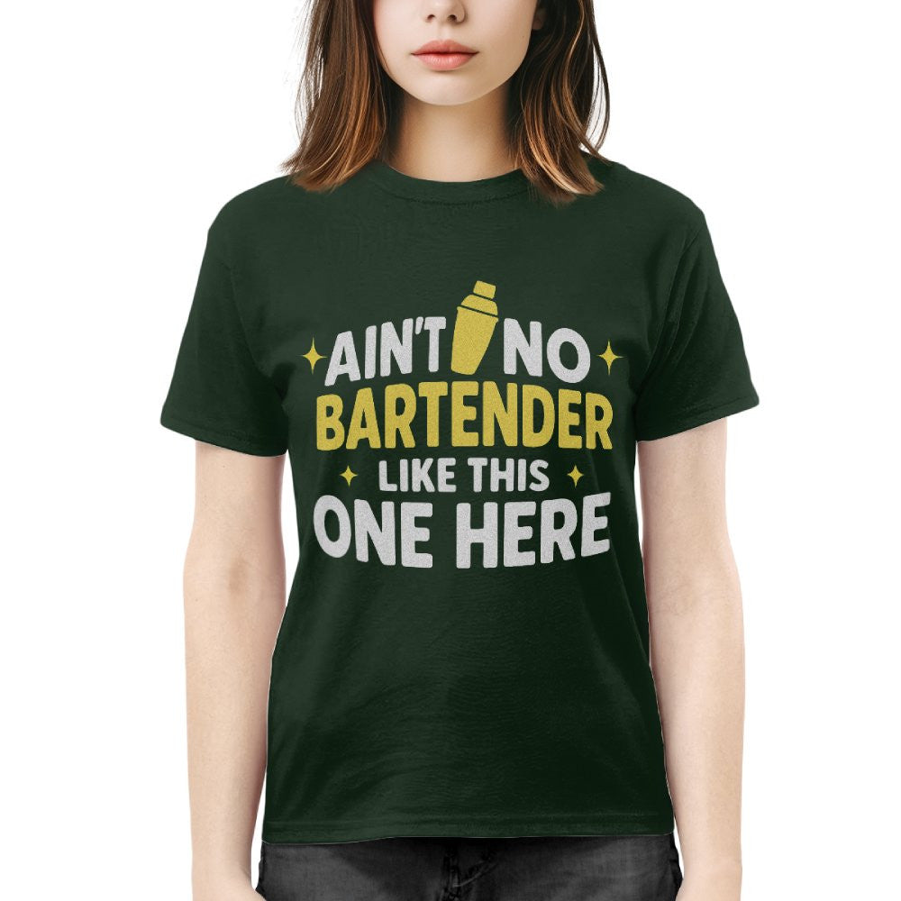 Ain't No Bartender Like This One Here Apparel - Bold Bartender Pride T-Shirt, Hoodie & More - grunx260804-0080