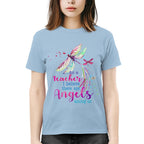 Angels Among Us - Watercolor Dragonfly Teacher T-Shirt, Hoodie & More - grunx260804-0156