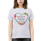 Forever A Teacher - Floral Heart Retired Educator T-Shirt, Hoodie & More - grunx260804-0227