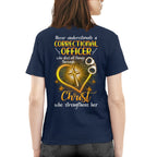 Faith & Strength - Correctional Officer Christ Quote T-Shirt, Hoodie & More - grunx260804-0094