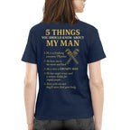 5 Things You Should Know About My Plumber - Funny Quote T-Shirt, Hoodie & More - grunx260804-0034