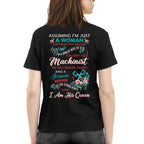 Assuming I'm Just A Woman - Machinist Queen Apparel T-Shirt, Hoodie & More - grunx260804-0213