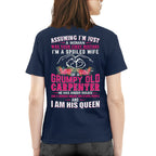 Assuming I'm Just A Woman - Carpenter Wife Pride T-Shirt, Hoodie & More - grunx260804-0205
