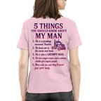 5 Things You Should Know - Trucker Wife Funny T-Shirt, Hoodie & More - grunx260804-0051