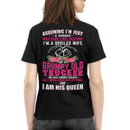 Assuming I'm Just A Woman - Trucker Wife Pride T-Shirt, Hoodie & More - grunx260804-0216