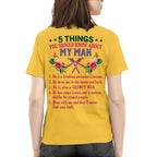 5 Things You Should Know - Lineman Husband Humor T-Shirt, Hoodie & More - grunx260804-0043