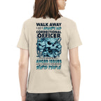 Anger Issues - Grumpy Correctional Officer Skull T-Shirt, Hoodie & More - grunx260804-0182
