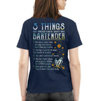 5 Things Bartender Apparel - Funny Bar Staff T-Shirt, Hoodie & More - grunx260804-0017