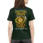 Faith & Strength - Correctional Officer Christ Quote T-Shirt, Hoodie & More - grunx260804-0094