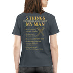5 Things You Should Know About My Plumber - Funny Quote T-Shirt, Hoodie & More - grunx260804-0034