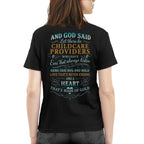 And God Said Childcare Providers Heart Made of Gold T-Shirt, Hoodie & More - grunx260804-0162