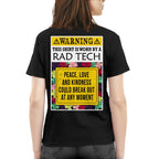 Warning Peace Love - Rad Tech Kindness Shirt T-Shirt Hoodie & More - grunx260804-0194